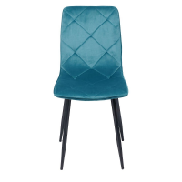 Стул AksHome MIRA (Мира) морской велюр/черный купить в Минске